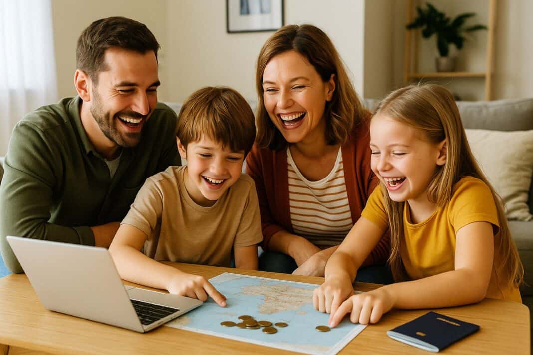 Urlaub fängt am Wohnzimmertisch an – Familienplanung mit Herz, Karte und Laptop