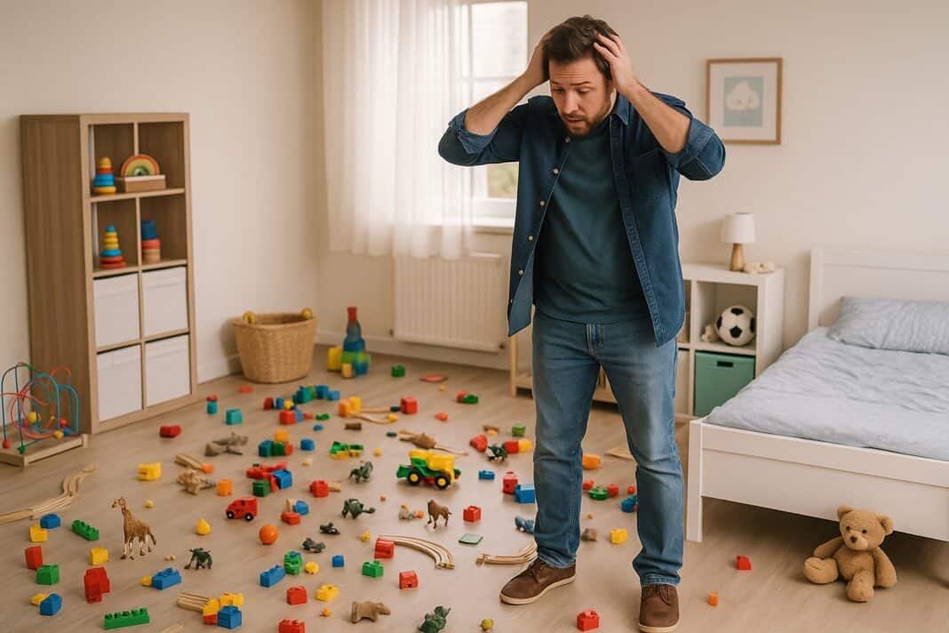 TÜV bestanden? Eher nicht – Papa steht im Spielzeug-Sturm
