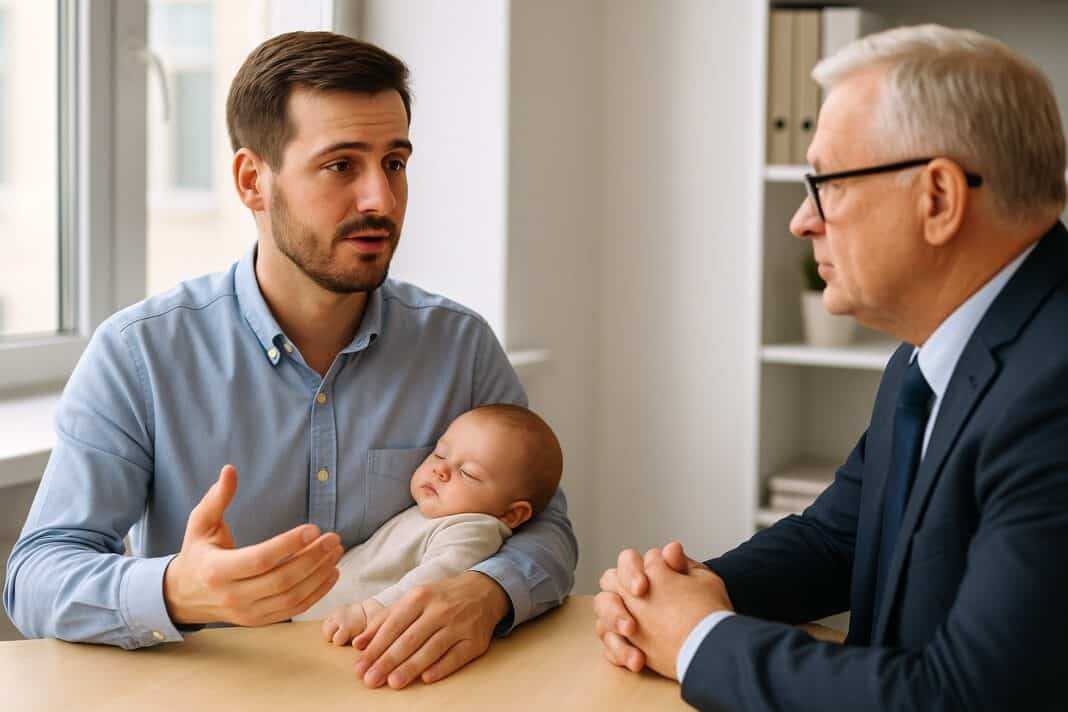 Papa macht ernst: Elternzeit statt Konferenz – das Gespräch mit dem Chef