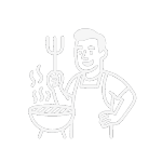 Papa Grillt