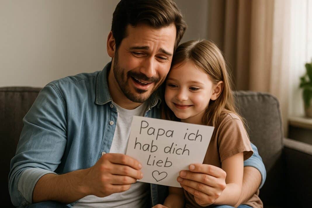 Papa-Magie auf Papier – ein Zettel, der das Herz trifft