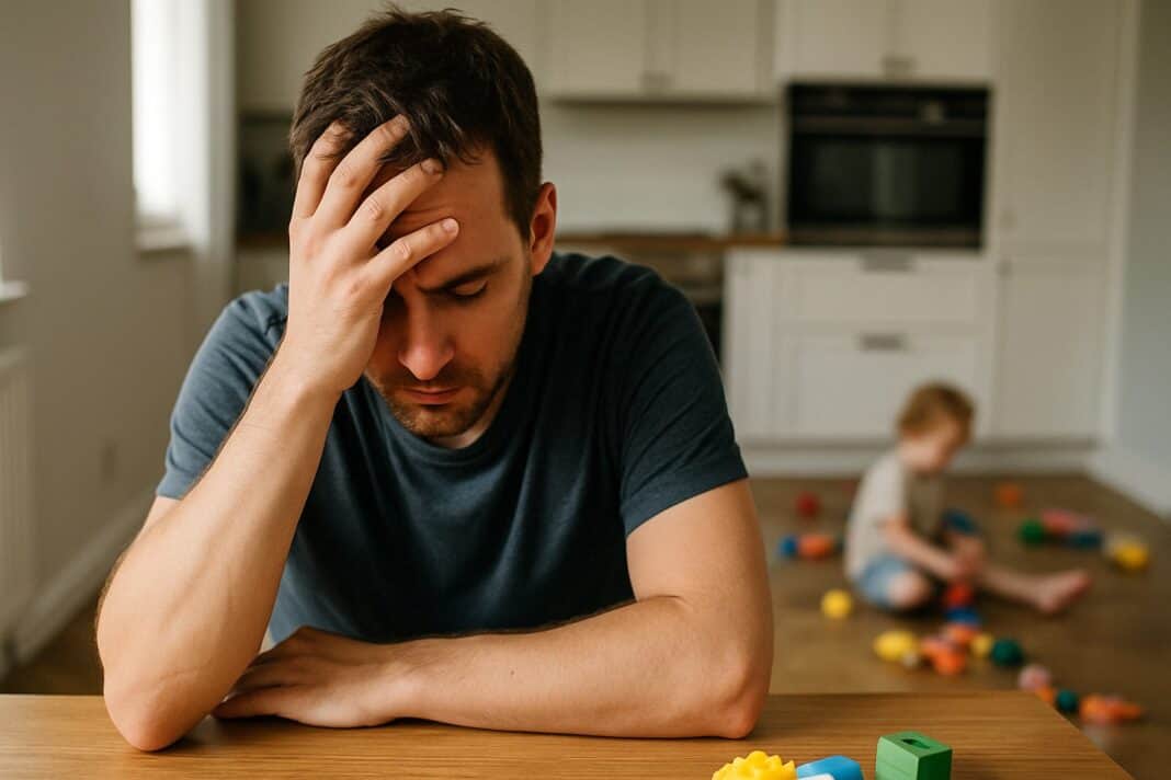 Wenn der Kopf voll und das Herz leer ist: Papasein am Limit