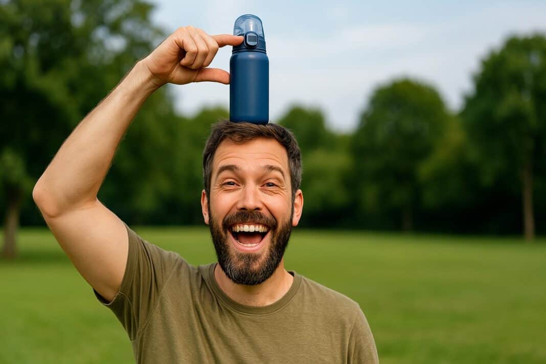 Papas Trinkflasche für Kinder