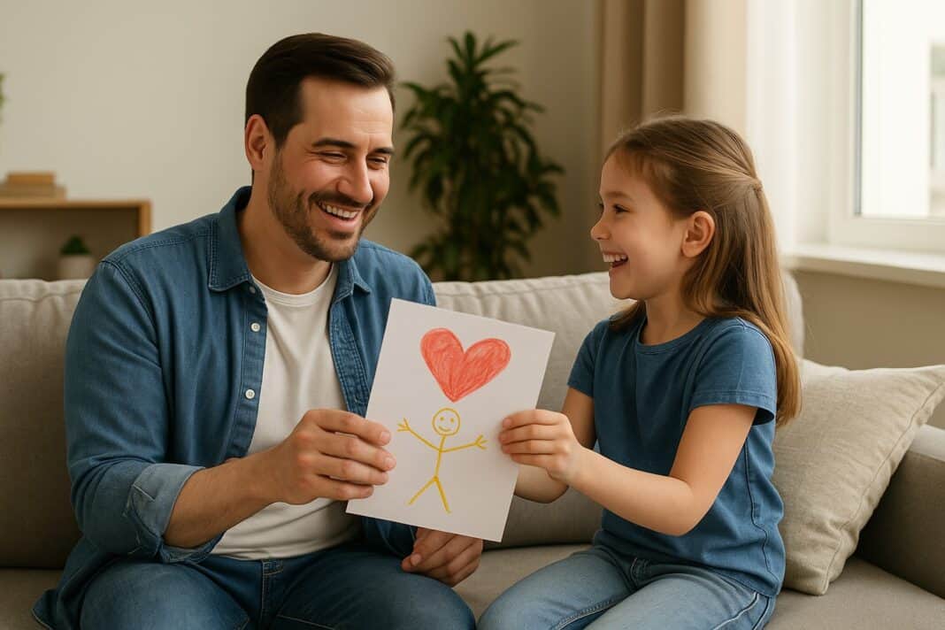 Wenn „Ich brauch nichts“ doch etwas bedeutet – Papa-Moment auf dem Sofa
