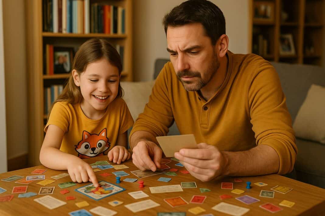 „Papa, das muss der geheime Hinweis sein!“ – Rätselspaß im Wohnzimmer