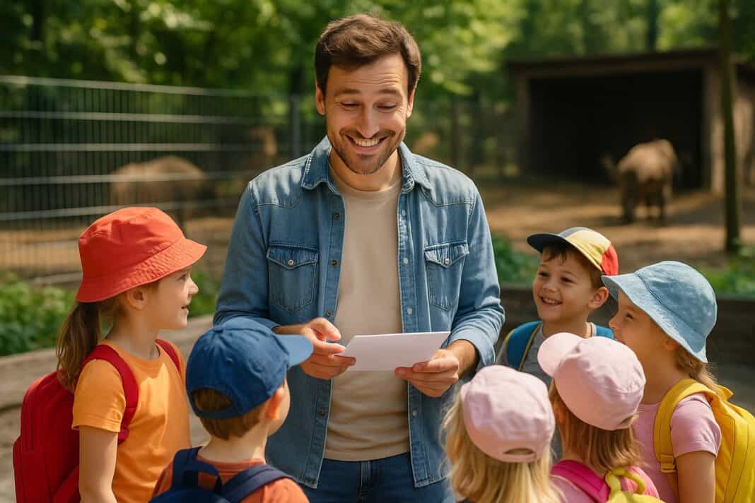 Kita-Ausflug im Tierpark: Papa zwischen Listenstress und Lachanfällen