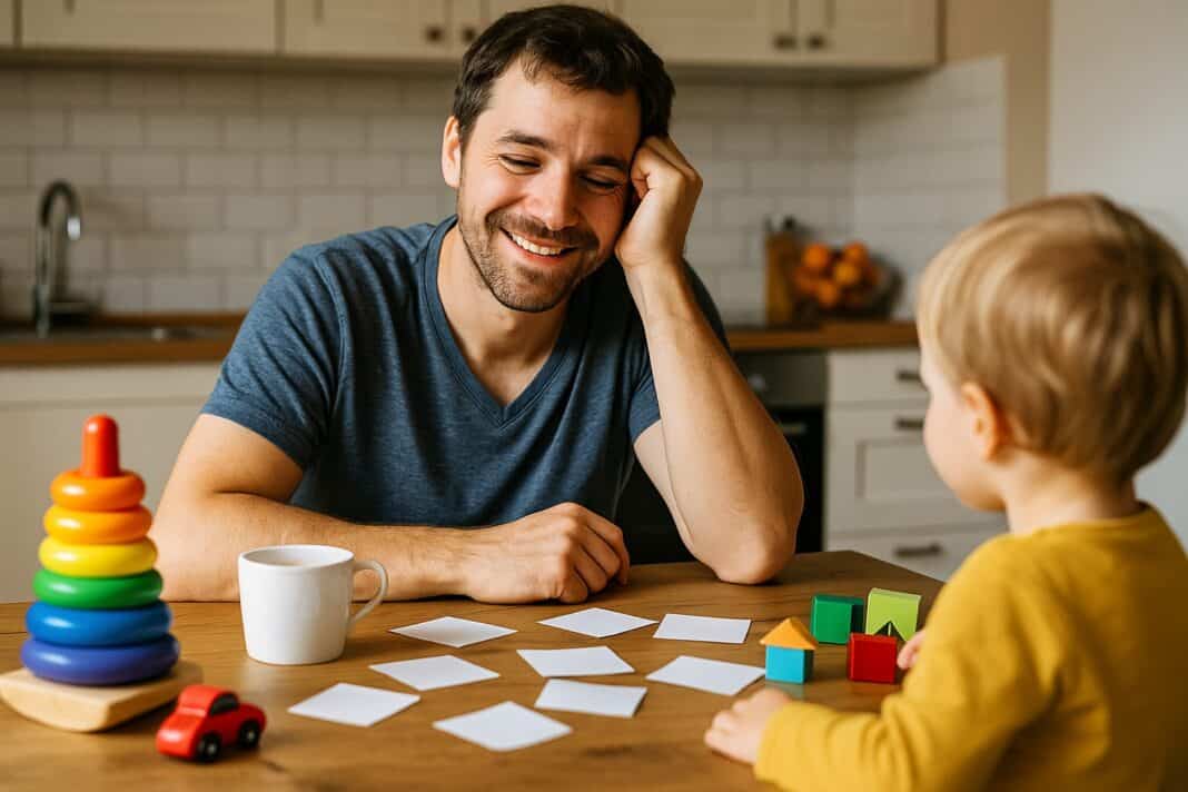 Ein Tag ohne Plan – Papa zwischen Chaos, Kinderspielzeug und kaltem Kaffee