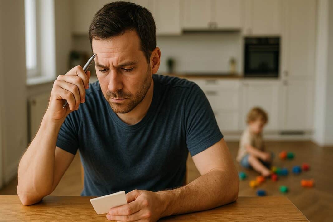 Papa plant, denkt, fühlt – und keiner sieht's: Der ganz normale Wahnsinn im Kopf eines Vaters