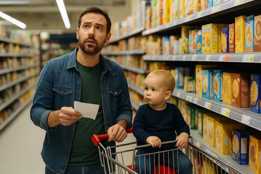 Zwischen Einkaufszettel und Cornflakes – Papa sucht die richtige Entscheidung
