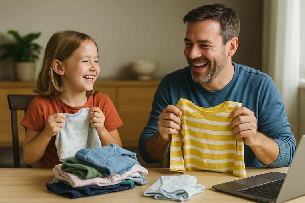 Aus alt mach Freude – Papa und Kind entdecken ihre Lieblingsstücke