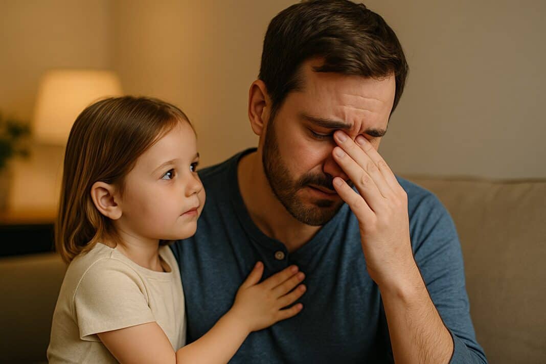 Echtes Leben: Wenn der Papa weint – und das Kind einfach da ist