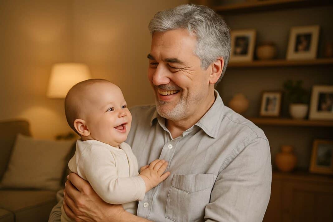 Späte Vaterschaft, großes Glück: Papa mit 50 und voller Liebe